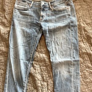 AGolde light wash jeans - tall